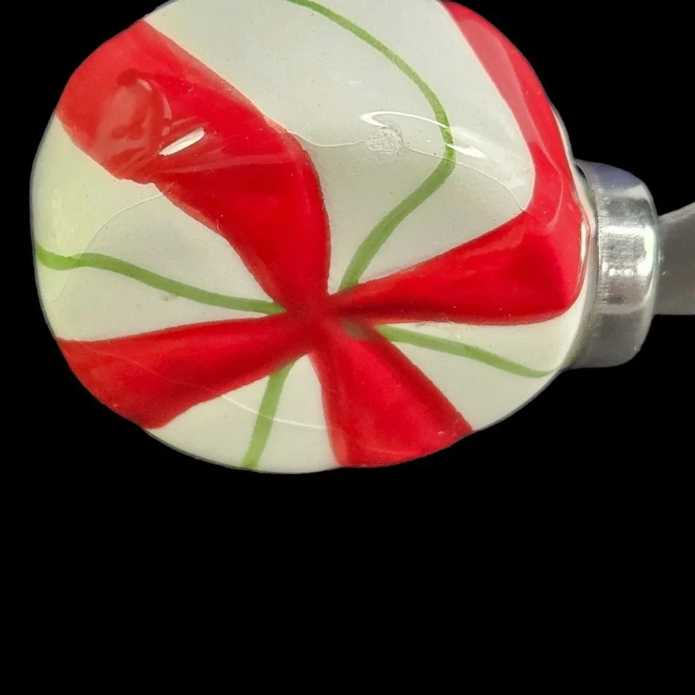 Spode Christmas Tree Peppermint Santa Dip Bowl With‎ Spreader in Gift Box READ